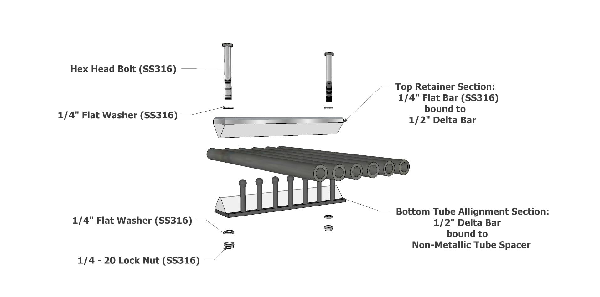 T-SEP Exploded View